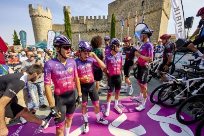 Imagen de la primera etapa de la Vuelta a Burgos.