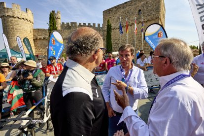 Imagen de la primera etapa de la Vuelta a Burgos.