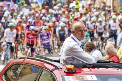 Imagen de la Vuelta a Burgos 2025.