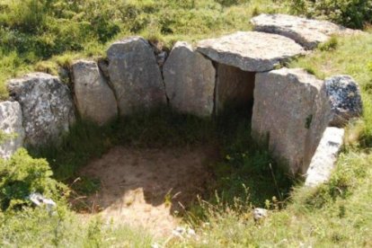 El Moreco es el dolmen más representativo de la zona.