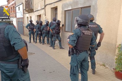 La Guardia Civil desplegó un amplio dispositivo