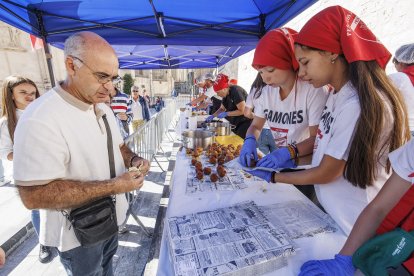 Imagen de la I Feria de la Morcilla de Burgos IGP.