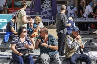 Imagen de la I Feria de la Morcilla de Burgos IGP.