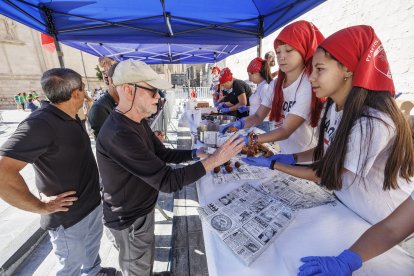 Imagen de la I Feria de la Morcilla de Burgos IGP.