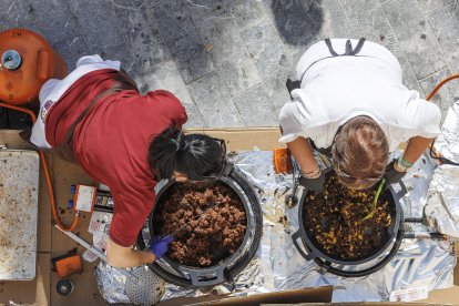 Imagen de la I Feria de la Morcilla de Burgos IGP.