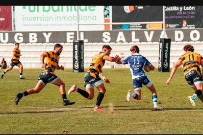 Imagen del partido entre Recoletas Burgos y el CR El Salvador.