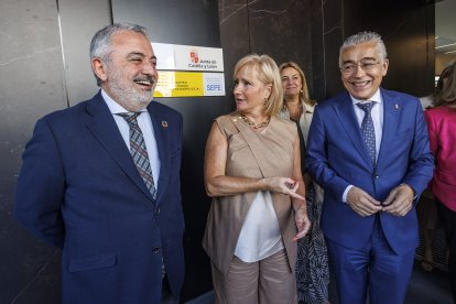 Nuevas oficinas del Ecyl y del Sepe, en la calle Juan de Padilla, en la capital burgalesa.