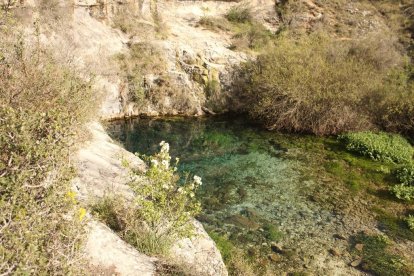 El Pozo Azul da fama mundial a la localidad de Covanera.