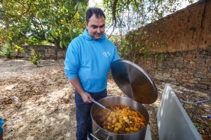 Instante del Día de la Exaltación de la Patatata de Tardajos.