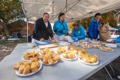 Instante del Día de la Exaltación de la Patatata de Tardajos.