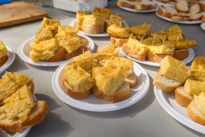 Instante del Día de la Exaltación de la Patatata de Tardajos.