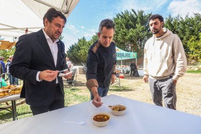 Instante del Día de la Exaltación de la Patatata de Tardajos.