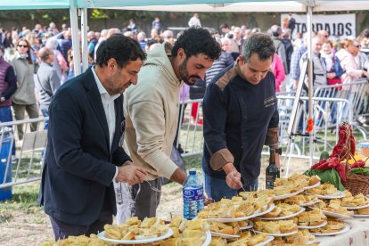Instante del Día de la Exaltación de la Patatata de Tardajos.