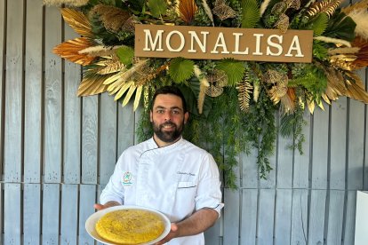 Ricardo en su restaurante Monalisa Gastrobar