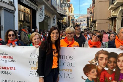 Marcha por la Salud Mental en Aranda