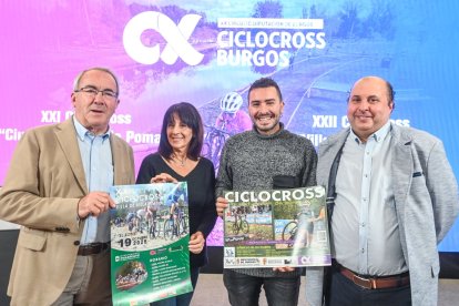 Presentación de los campeonatos de Ciclocroos de Villarcayo y Medina de Pomar que se celebran eñ próximo fin de semana.