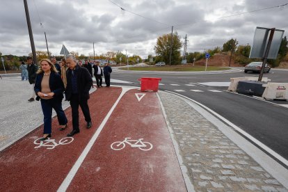 Aspecto de la ampliación del bulevar, con un tramo ya en servicio.