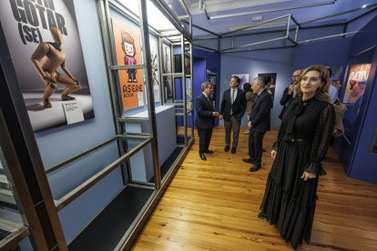 La muestra 'Palabras Panhispánicas' estará hasta enero en el Palacio de la Isla, sede del Instituto Castellano y Leonés de la Lengua y girará por todas las provincias de la comunidad.