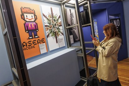 La muestra 'Palabras Panhispánicas' estará hasta enero en el Palacio de la Isla, sede del Instituto Castellano y Leonés de la Lengua y girará por todas las provincias de la comunidad.