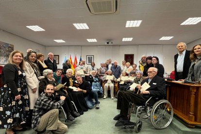 Homenaje a los vecinos de Aranda más longevos