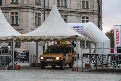 El Spain Classic Raid aterriza en el Museo de la Evolución Humana de Burgos.