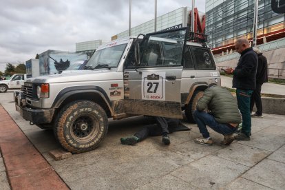El Spain Classic Raid aterriza en el Museo de la Evolución Humana de Burgos.