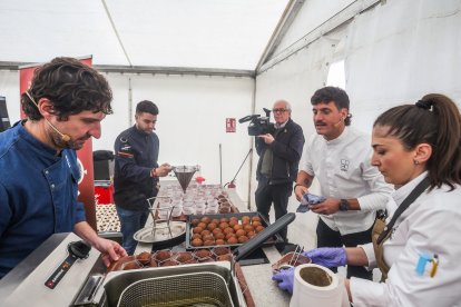 Primera edición del Festival de la Morcilla de Burgos.