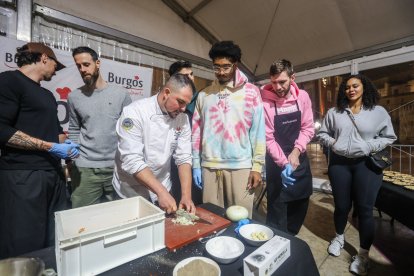 Primera edición del Festival de la Morcilla de Burgos.