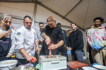Primera edición del Festival de la Morcilla de Burgos.