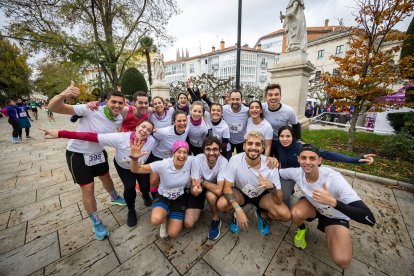 Instante de la Carrera contra el Cáncer de Páncreas.