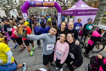 Instante de la Carrera contra el Cáncer de Páncreas.