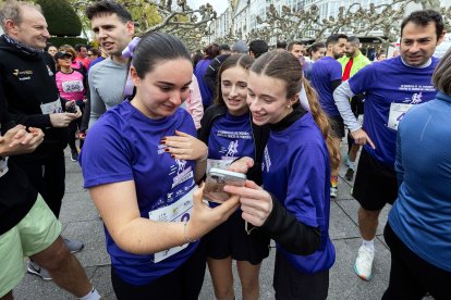Instante de la Carrera contra el Cáncer de Páncreas.