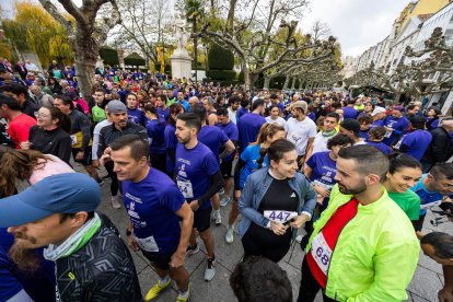 Instante de la Carrera contra el Cáncer de Páncreas.