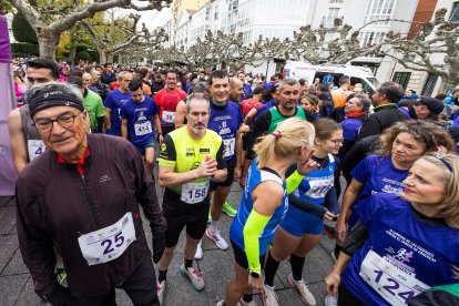 Instante de la Carrera contra el Cáncer de Páncreas.