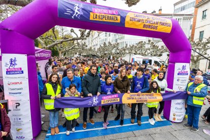 Instante de la Carrera contra el Cáncer de Páncreas.