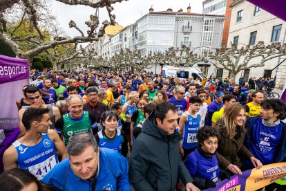 Instante de la Carrera contra el Cáncer de Páncreas.