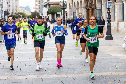 Instante de la Carrera contra el Cáncer de Páncreas.