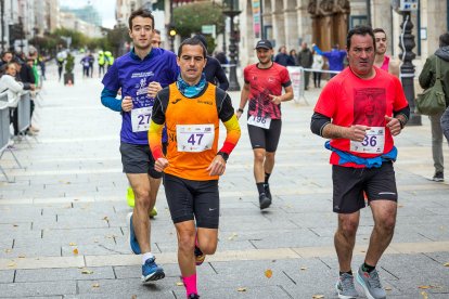 Instante de la Carrera contra el Cáncer de Páncreas.