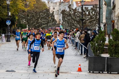 Instante de la Carrera contra el Cáncer de Páncreas.