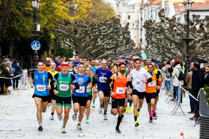 Instante de la Carrera contra el Cáncer de Páncreas.