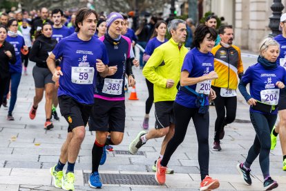 Instante de la Carrera contra el Cáncer de Páncreas.