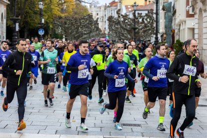 Instante de la Carrera contra el Cáncer de Páncreas.