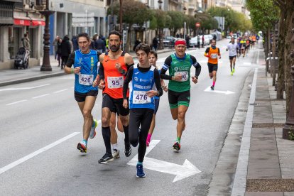 Instante de la Carrera contra el Cáncer de Páncreas.