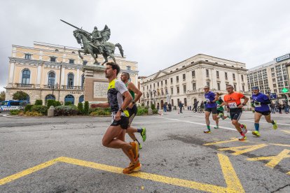 Instante de la Carrera contra el Cáncer de Páncreas.