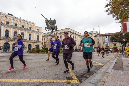 Instante de la Carrera contra el Cáncer de Páncreas.