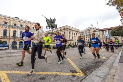 Instante de la Carrera contra el Cáncer de Páncreas.