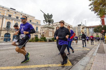 Instante de la Carrera contra el Cáncer de Páncreas.