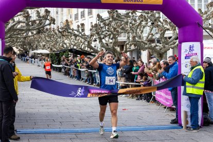Instante de la Carrera contra el Cáncer de Páncreas.