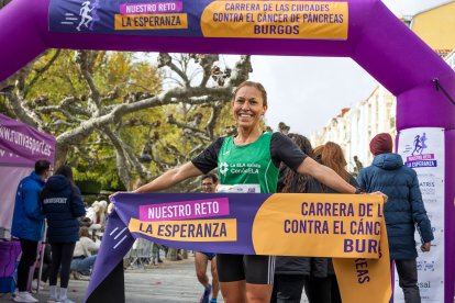 Instante de la Carrera contra el Cáncer de Páncreas.