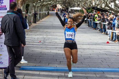 Instante de la Carrera contra el Cáncer de Páncreas.